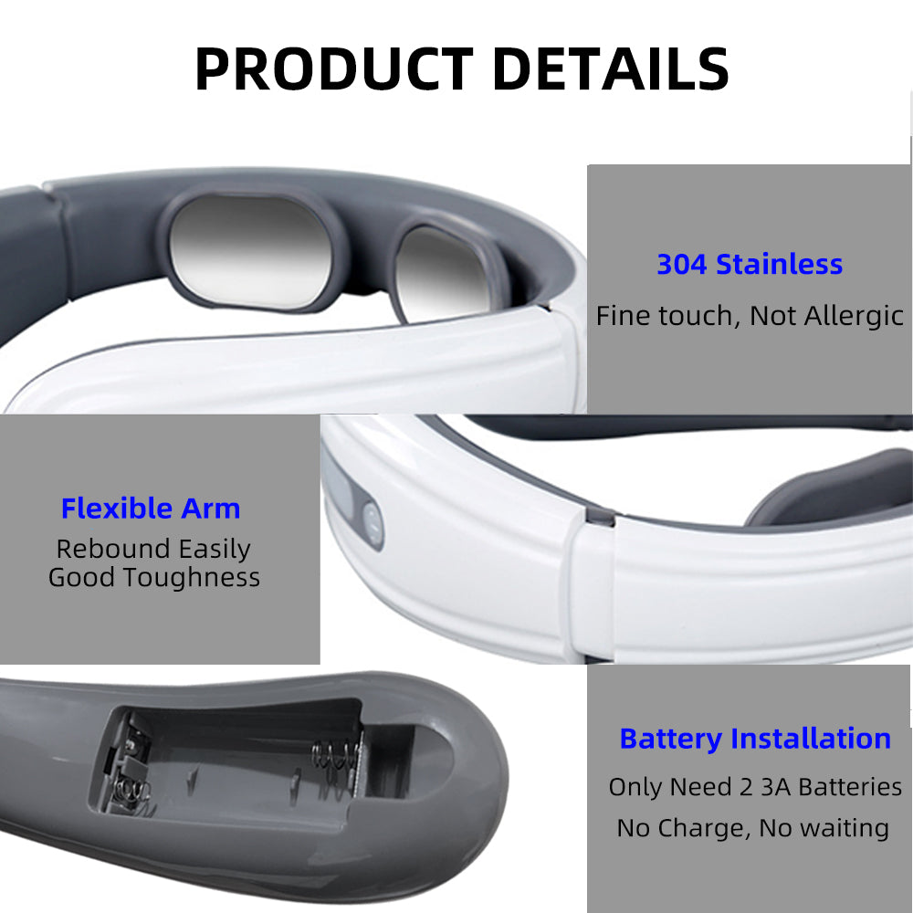 Electromagnetic pulse cervical spine physiotherapy instrument