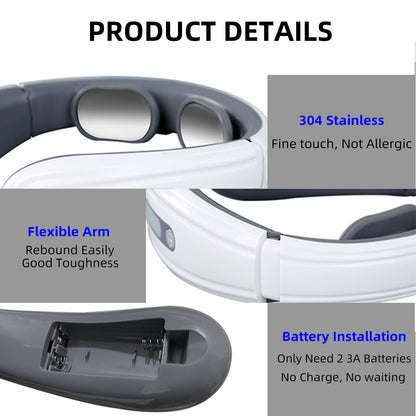 Electromagnetic pulse cervical spine physiotherapy instrument
