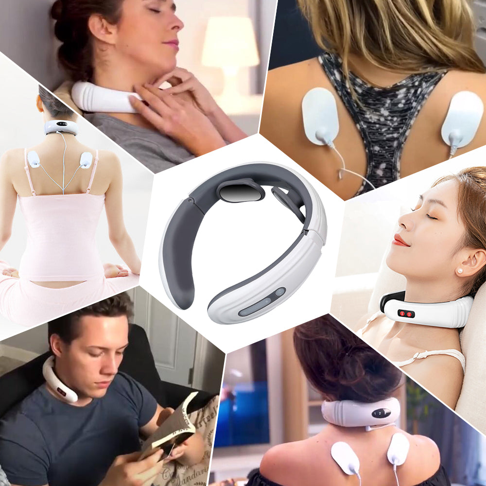 Electromagnetic pulse cervical spine physiotherapy instrument