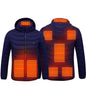 Winter Heated Jacket USB Electric Cotton Coat